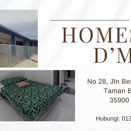 Homestay D'Mama Ifor Muslimi Tanjong Malim Eksteriør billede